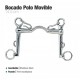 Bocado polo movible inox