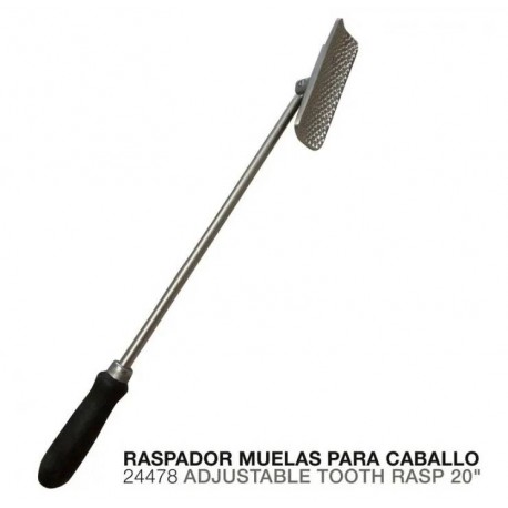 Raspador muelas para caballo